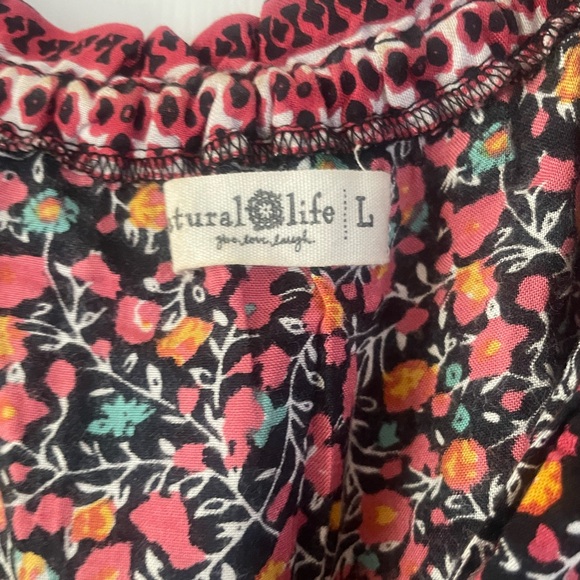 NATURAL LIFE Rosa Floral Long Sleeve Maxi Dress - Picture 5 of 5